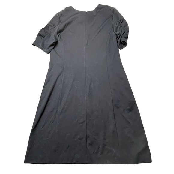 CAbi Dress Large Womens Little Black Dress Short Sleeve Party Cocktail L V Neck - Picture 3 of 12